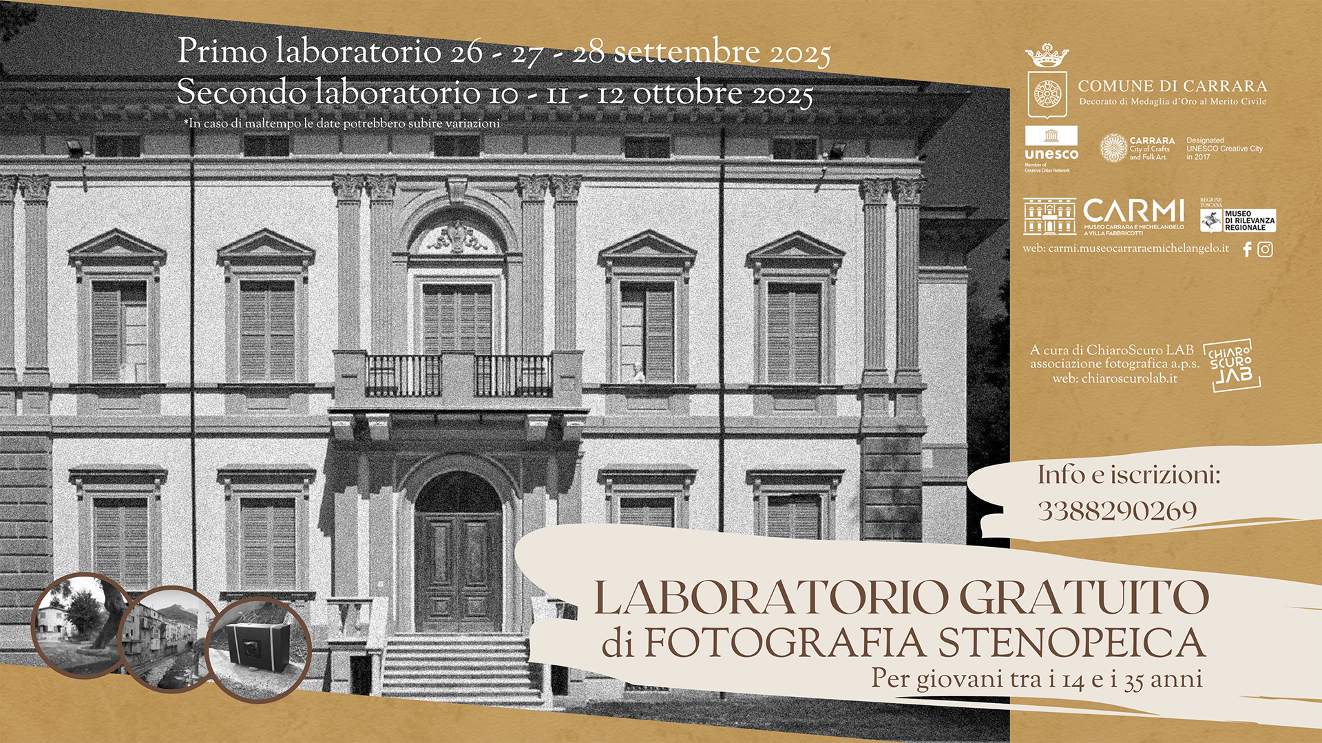 ALLA SCOPERTA DELLA FOTOGRAFIA STENOPEICA